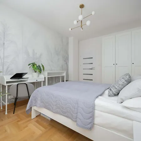 公寓 Teodorowicza Elegant With Parking In By Renters 华沙